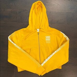 Woman’s Vans Cropped Zip Up Hoodie